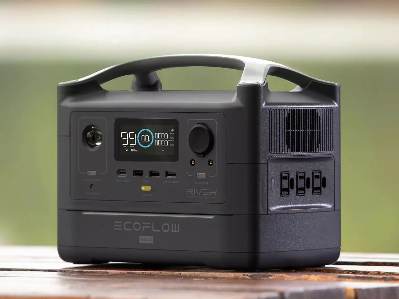 Зарядная станция EcoFlow River Max Black 600W купить