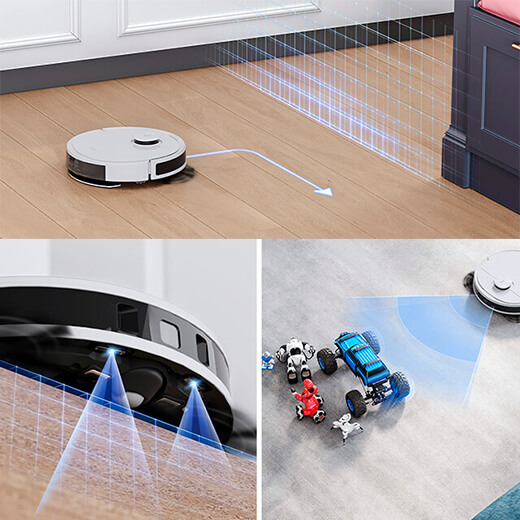 Робот-пылесос Ecovacs Deebot OZMO N8 Pro датчики
