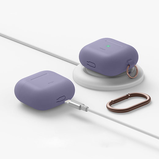 Купить силиконовый чехол elago Silicone Hang Case Black для AirPods 3