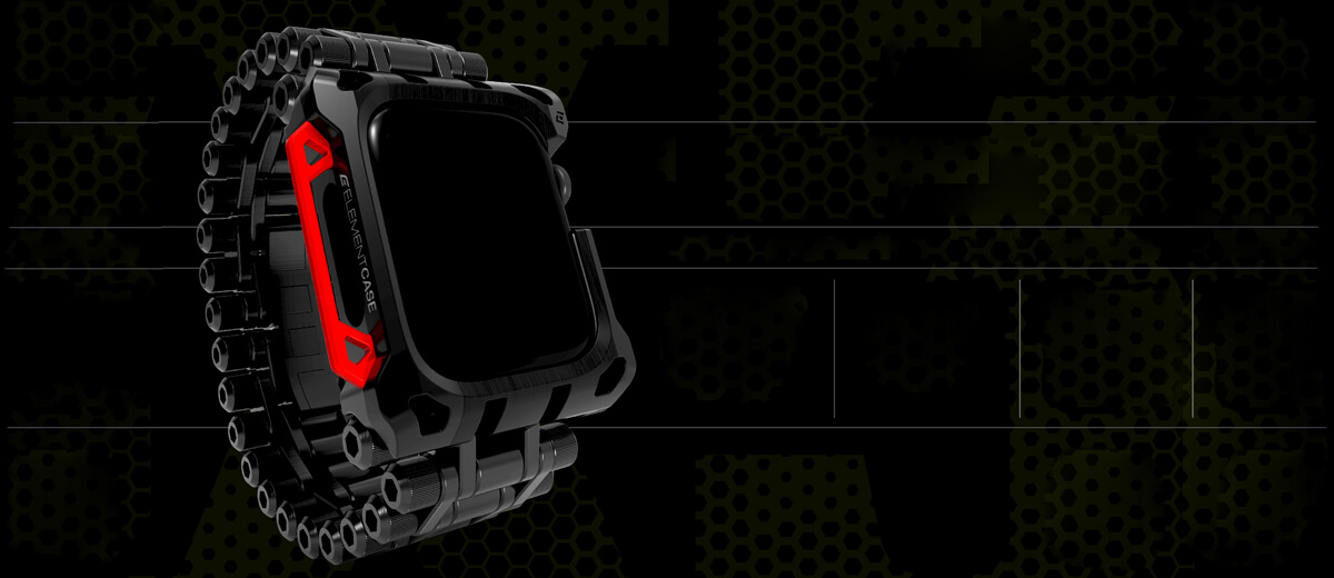 Чехол-ремешок Element Case Black Ops для Apple Watch Series SE 2 | SE | 6 | 5 | 4 44mm