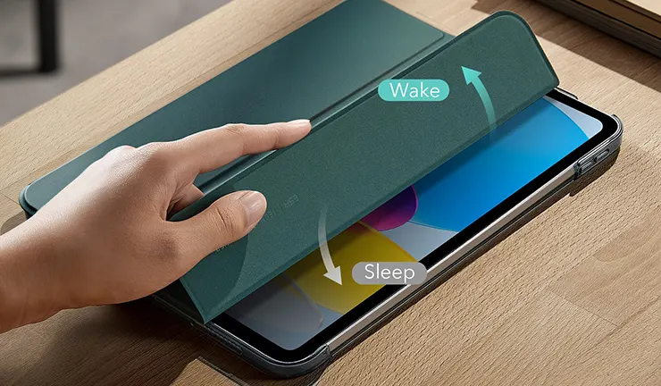 Чохол-книжка ESR Ascend Trifold Case Forest Green для iPad 10 10.9" (2022) ціна