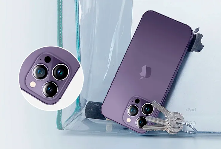 Защитное стекло на камеру ESR Camera Lens Protector 2-Pack для iPhone 14 Pro | 14 Pro Max купить