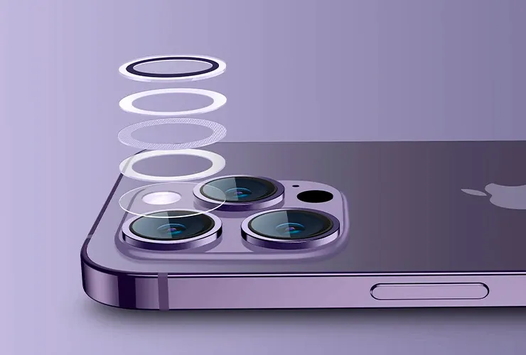 Цена защитного стекла на камеру ESR Camera Lens Protector 2-Pack для iPhone 14 Pro | 14 Pro Max