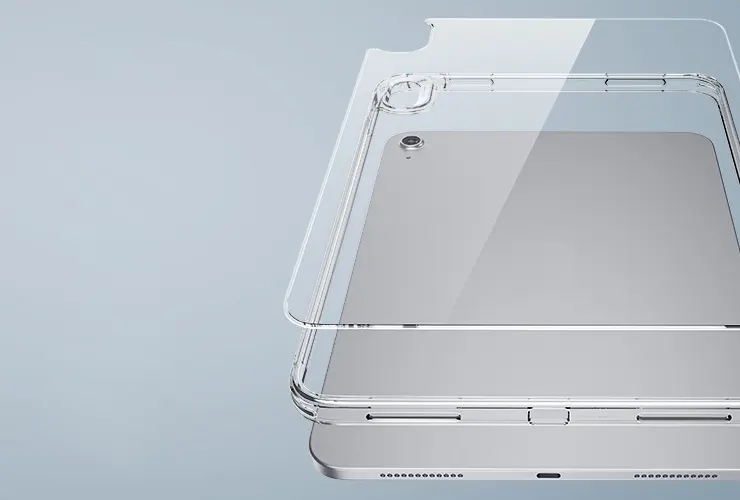 Прозорий захисний чохол ESR Classic Hybrid Clear Black для iPad 10 10.9" (2022) ціна