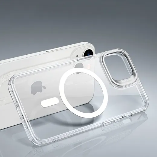 Прозрачный чехол ESR Classic Kickstand Case with HaloLock Clear для iPhone 14 Plus особенности