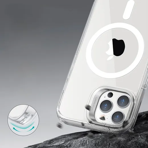 Прозорий чохол ESR Classic Kickstand Case with HaloLock Clear для iPhone 14 Pro Max