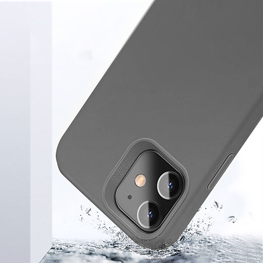 Чорний силіконовий чохол ESR Cloud Soft with MagSafe для iPhone 12 mini