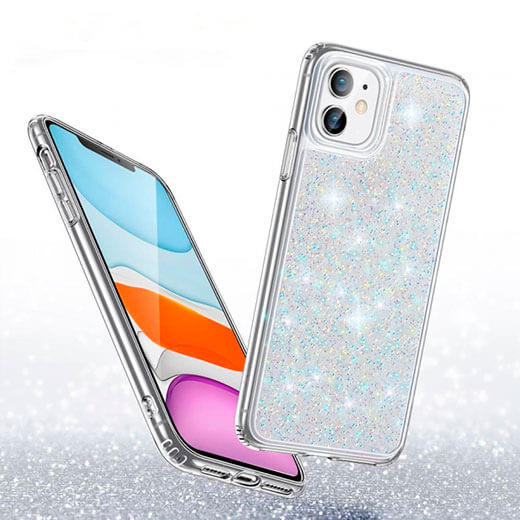 Купить чехол-накладка ESR Glamour Silver для iPhone 11