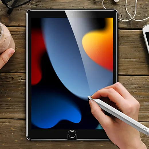 Захисне скло з рамкою для поклеювання ESR 9H 0.33mm для iPad 9 | 8 | 7 10.2" (2021 | 2020 | 2019) | Air 3 | Pro 10.5" ціна