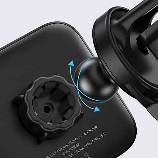 Магнітне автомобільний зарядний пристрій ESR Magnetic Wireless Car Charger HaloLock MagSafe для iPhone 12