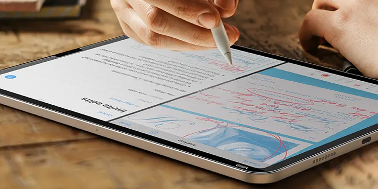 Магнітна захисна плівка ESR Paper-Feel Magnetic Screen Protector (1-Pack) для iPad Pro 12.9" (2022 | 2021 | 2020 | 2018) ціна