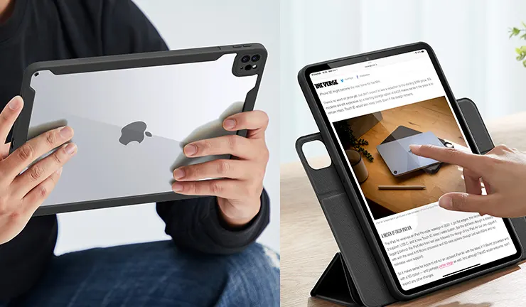 Чохол-книжка ESR Rebound Hybrid Case 360 Forest Green для iPad Pro 12.9" M2 (2022) | M1 (2021) ціна