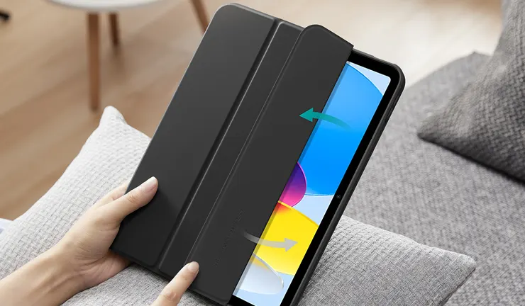 Новий чохол-книжка ESR Rebound Pencil Case Forest Green для iPad 10 10.9" (2022)
