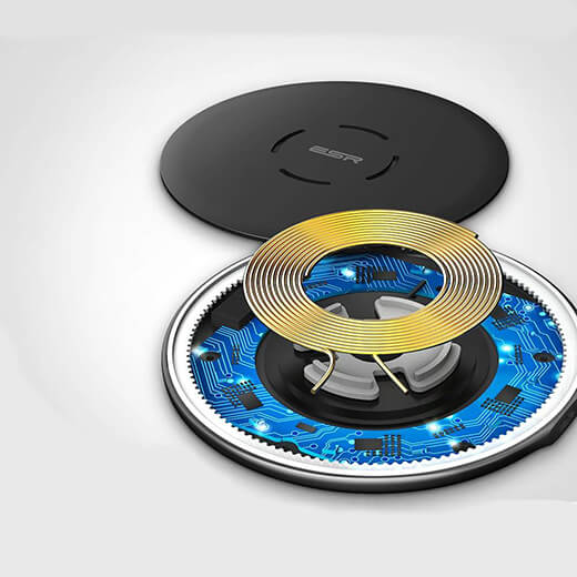 Бездротова зарядка ESR Wireless Charger Black 15W