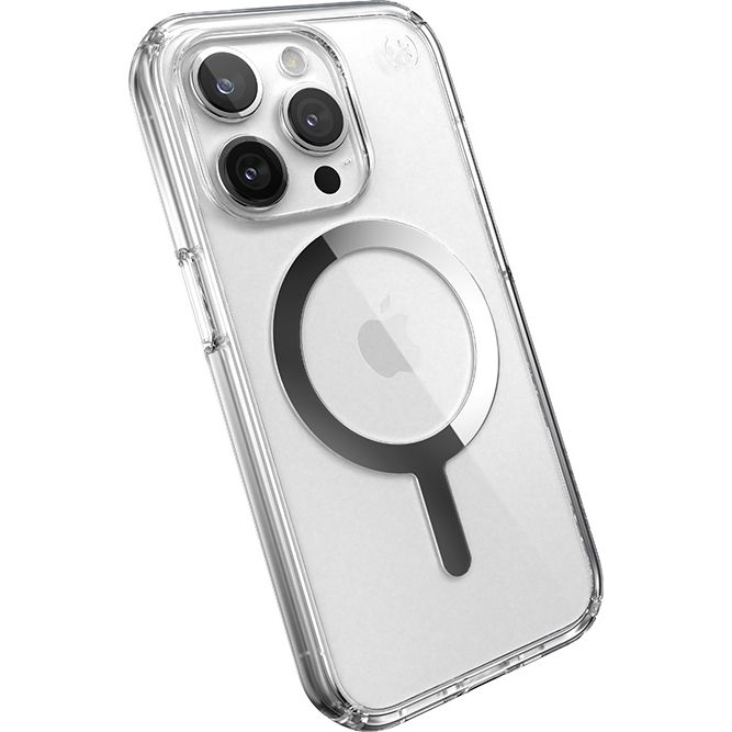 Чохол Speck Presidio Perfect-Clear MagSafe з підвищеними краями для Apple iPhone 15 Pro