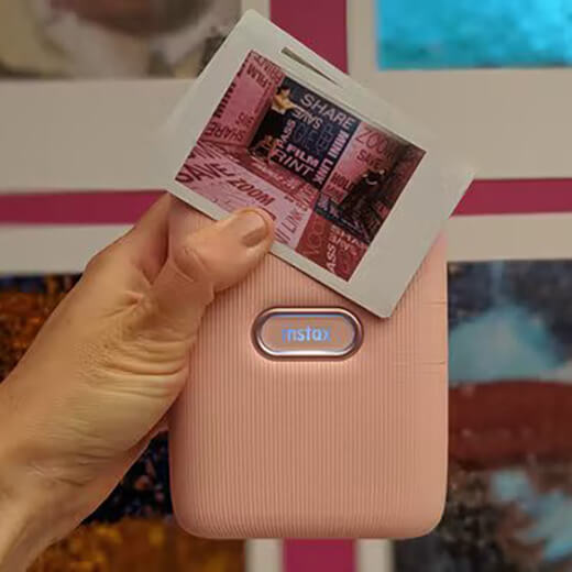Беспроводной фотопринтер Fujifilm Instax Mini Link Pink