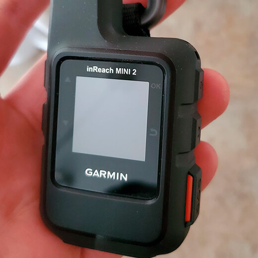 GPS-навігатор Garmin inReach Mini 2 Black час роботи