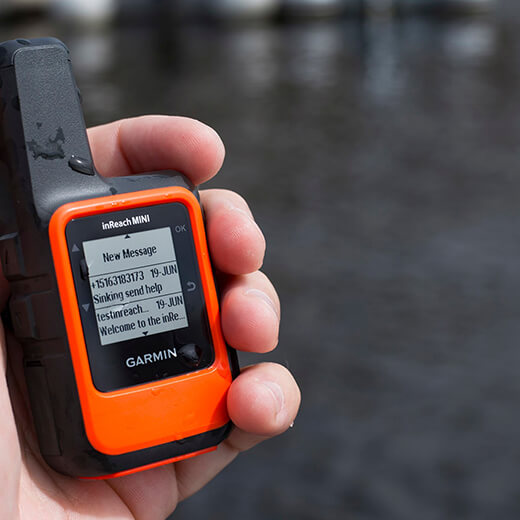 GPS-навигатор Garmin inReach Mini Red текстовые сообщения