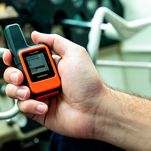 GPS-навигатор Garmin inReach Mini Red монохромный дисплей
