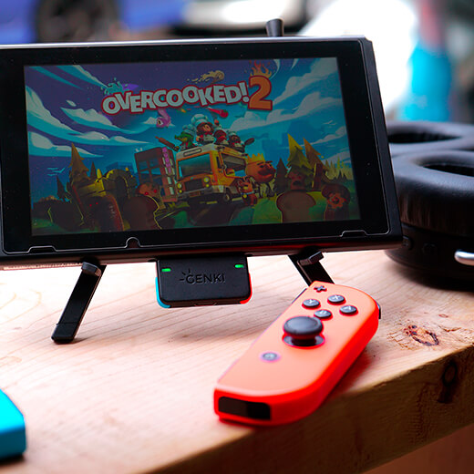 Аудіо адаптер Genki Audio Bluetooth 5.0 Adapter для Nintendo Switch перші кроки