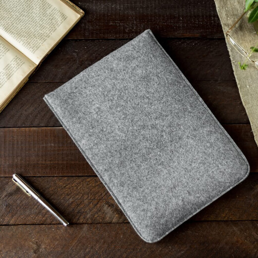 Чохол-карман з повсті з гумкою Gmakin Grey для MacBook Air 13 "(2018-2020) | Pro 13" (2016-2020)