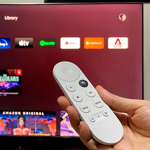 Медіаплеєр Google Сhromecast with Google TV Snow характеристики