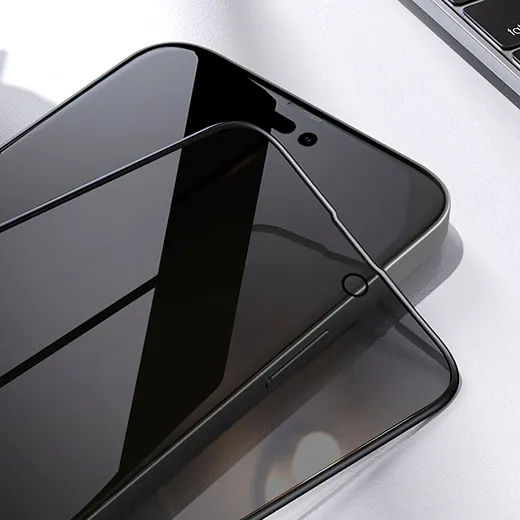 Захисне скло Nillkin Guardian Full Сoverage Privacy Tempered Glass 0.33mm Black для iPhone 14 Pro купити
