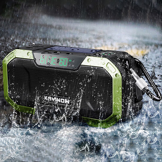 Аварійне радіо світильник iLoungeMax Hand Radio на сонячній батареї 5000mAh 5W характеристики