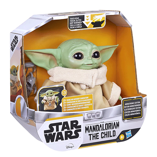 Інтерактивна іграшка Hasbro Baby Yoda (Малюк Йода) з Зоряні війни: Мандалорец