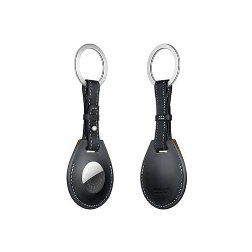 Брелок з кільцем Apple Herm&egrave;s Key Ring Bleu Indigo (MX892) для AirTag