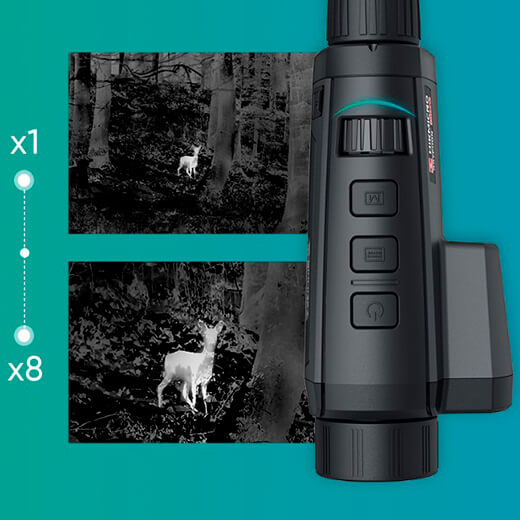 Тепловізор HikMicro GRYPHON GH50L LRF режими