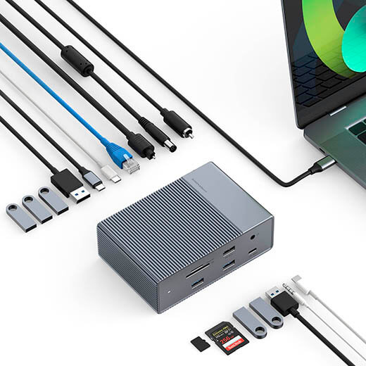 Хаб HyperDrive GEN2 16-in-1 Thunderbolt 3 Hub
