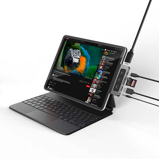 Цена на хаб (адаптер) HyperDrive USB-C Media Hub 6-в-1 для iPad