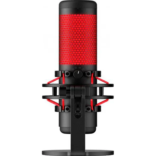 Микрофон HyperX QuadCast функциональный и удобный