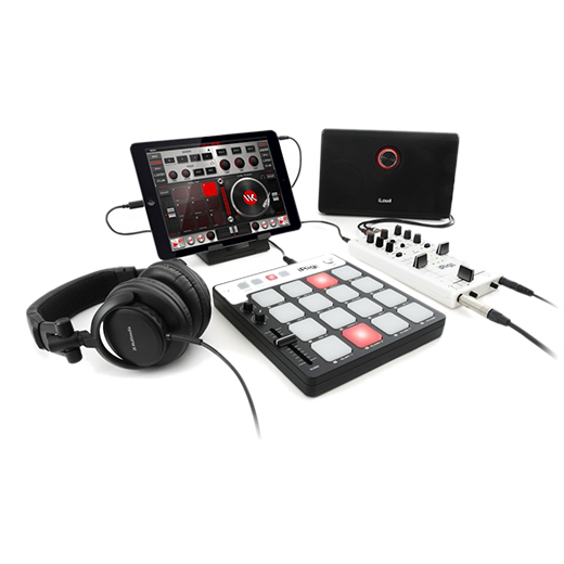 MIDI-контроллер IK Multimedia iRig Pads MIDI Groove Controller для iPhone, iPad, iPod Touch, MacBook
