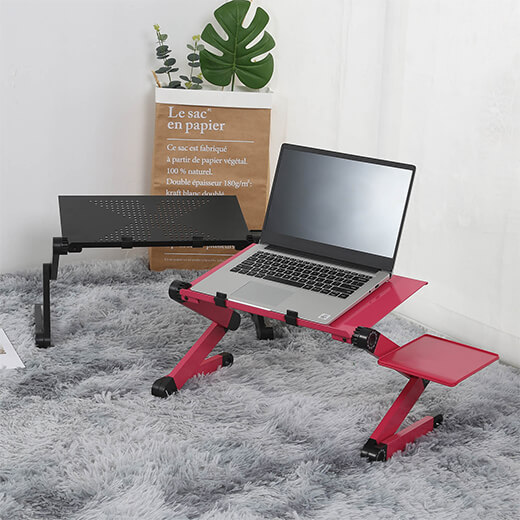 Купити Україна - регульована підставка iLoungeMax Laptop Desk Stand Aluminum Black для MacBook
