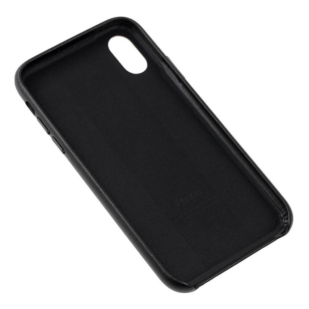 Ідеальний захист разом з чорним шкіряним чохлом iLoungeMax Leather Case Black для iPhone XR OEM