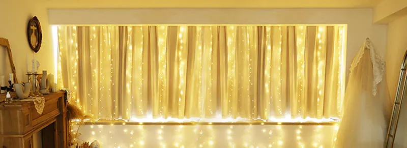 Купить светодиодную гирлянду iLoungeMax LED Lights Warm White 100LED (10m)