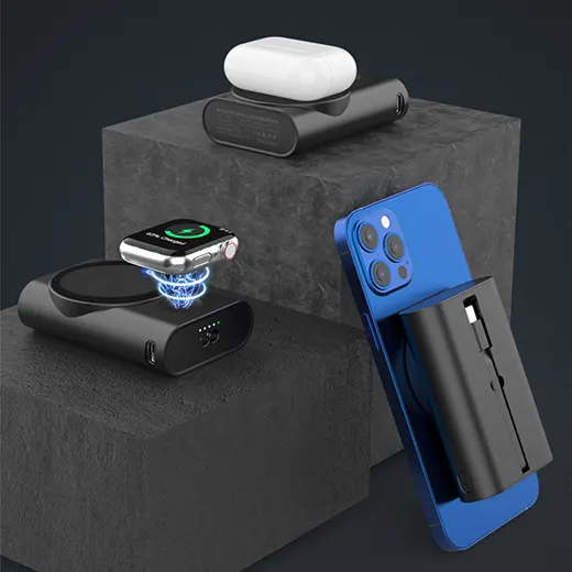 Новий повербанк із бездротовою зарядкою iLoungeMax MagSafe PowerBank 5200mAh для iPhone | Apple Watch