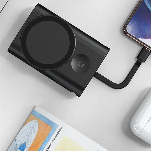 Купити повербанк із бездротовою зарядкою iLoungeMax MagSafe PowerBank 5200mAh для iPhone | Apple Watch