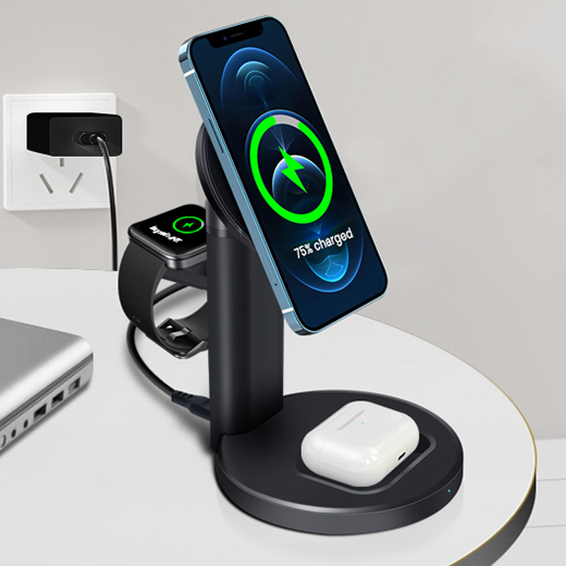 Док-станция MagSafe iLoungeMax Wireless Charger 3 in 1 для iPhone | AirPods | Apple Watch цена