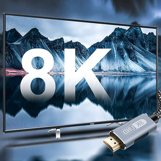 Кабель для монітора iLoungeMax Metal Braid HDMI To HDMI 8K60Hz Cable 2m