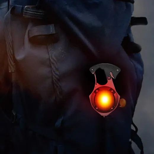 Светодиодный фонарик iLoungeMax Mutifuction Flashlight 500Lm USB-C Orange купить