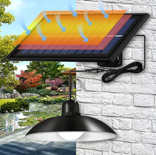 Новинка - вуличний підвісний світильник iLoungeMax Outdoor Solar 1 Head White Light