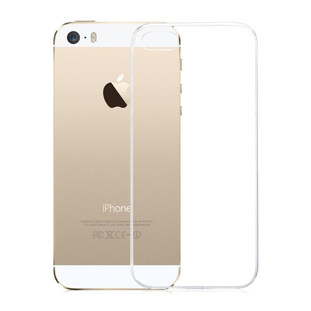 Купити тонкий прозорий чохол TPU iLoungeMax Silicone Case для iPhone 5 | 5S | SE
