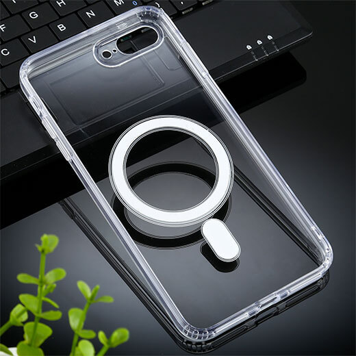 Прозорий силіконовий чохол iLoungeMax Silicone Case MagSafe для iPhone 7 | 8 Plus