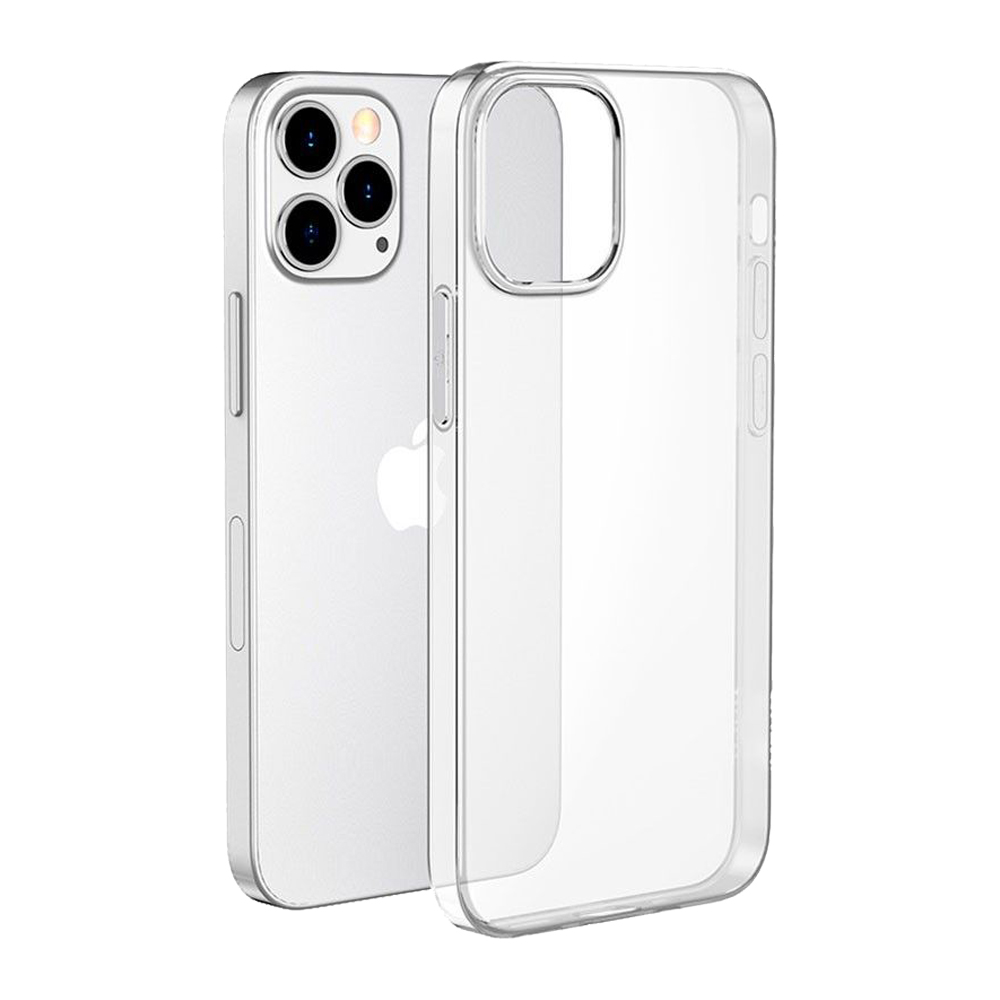 Купить тонкий прозрачный TPU чехол iLoungeMax Silicone Case для iPhone 12 | 12 Pro