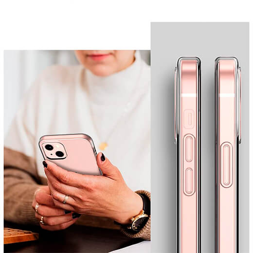 купити тонкий прозорий TPU чохол iLoungeMax Silicone для iPhone 13 Pro Max