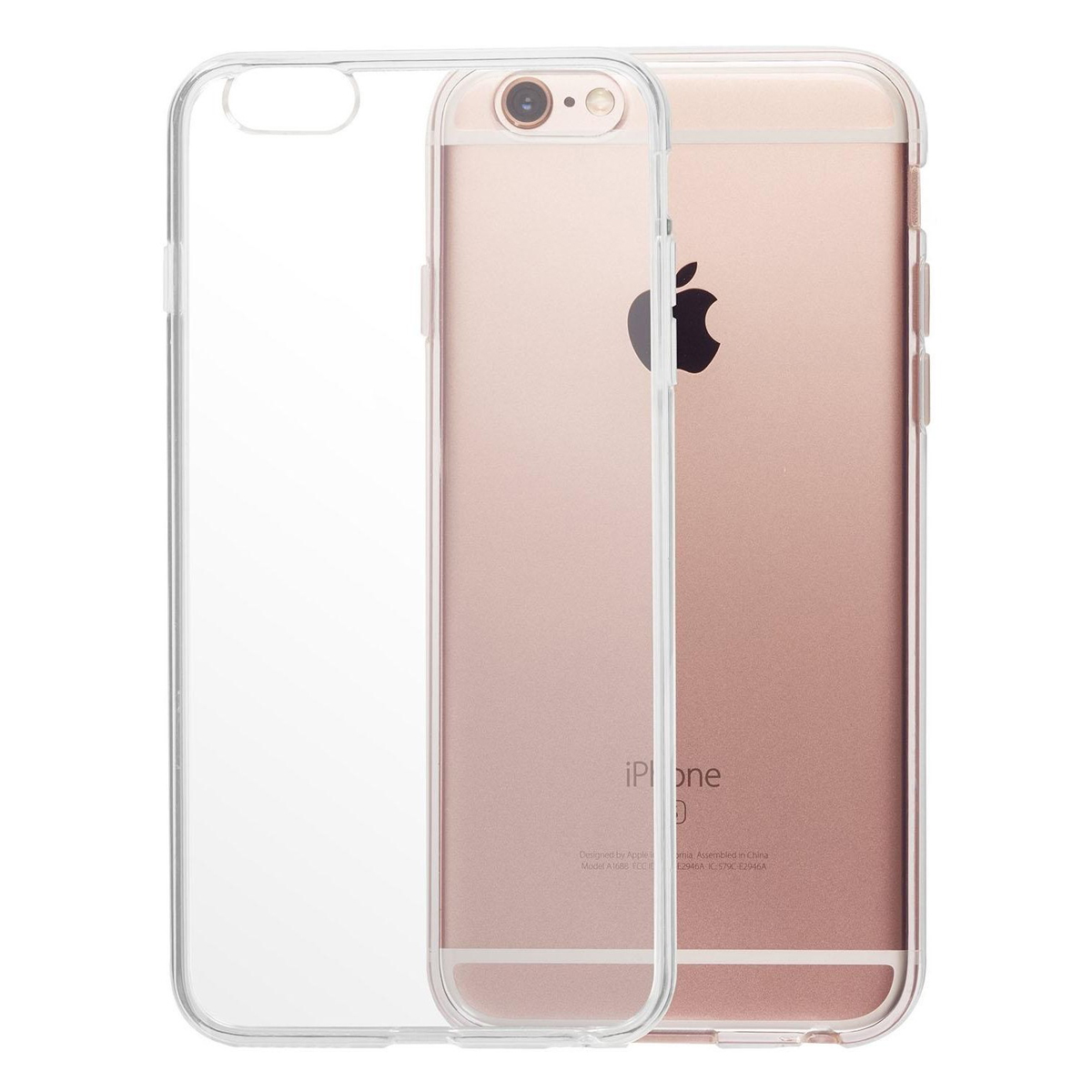 Купити тонкий прозорий чохол TPU iLoungeMax Silicone Case для iPhone 6 Plus | 6S Plus