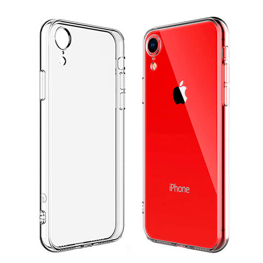 Цена тонкого прозрачного TPU чехла iLoungeMax Silicone для iPhone XR